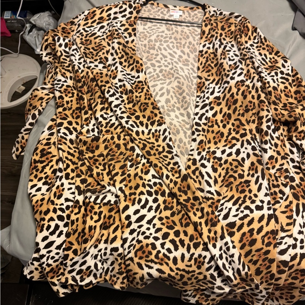 LuLaRoe Animal Print Cardigan